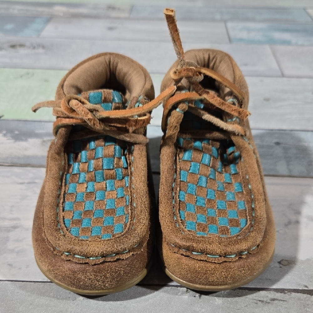 Blazin Roxx Western Style Moccasin Booties Size 4